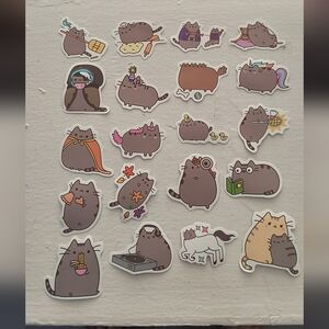 20 PC Pusheen Sticker Set
